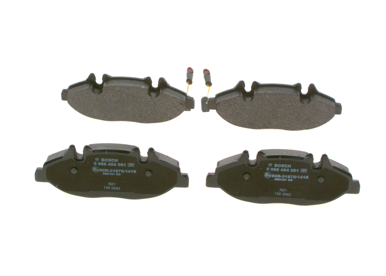 Set placute frana