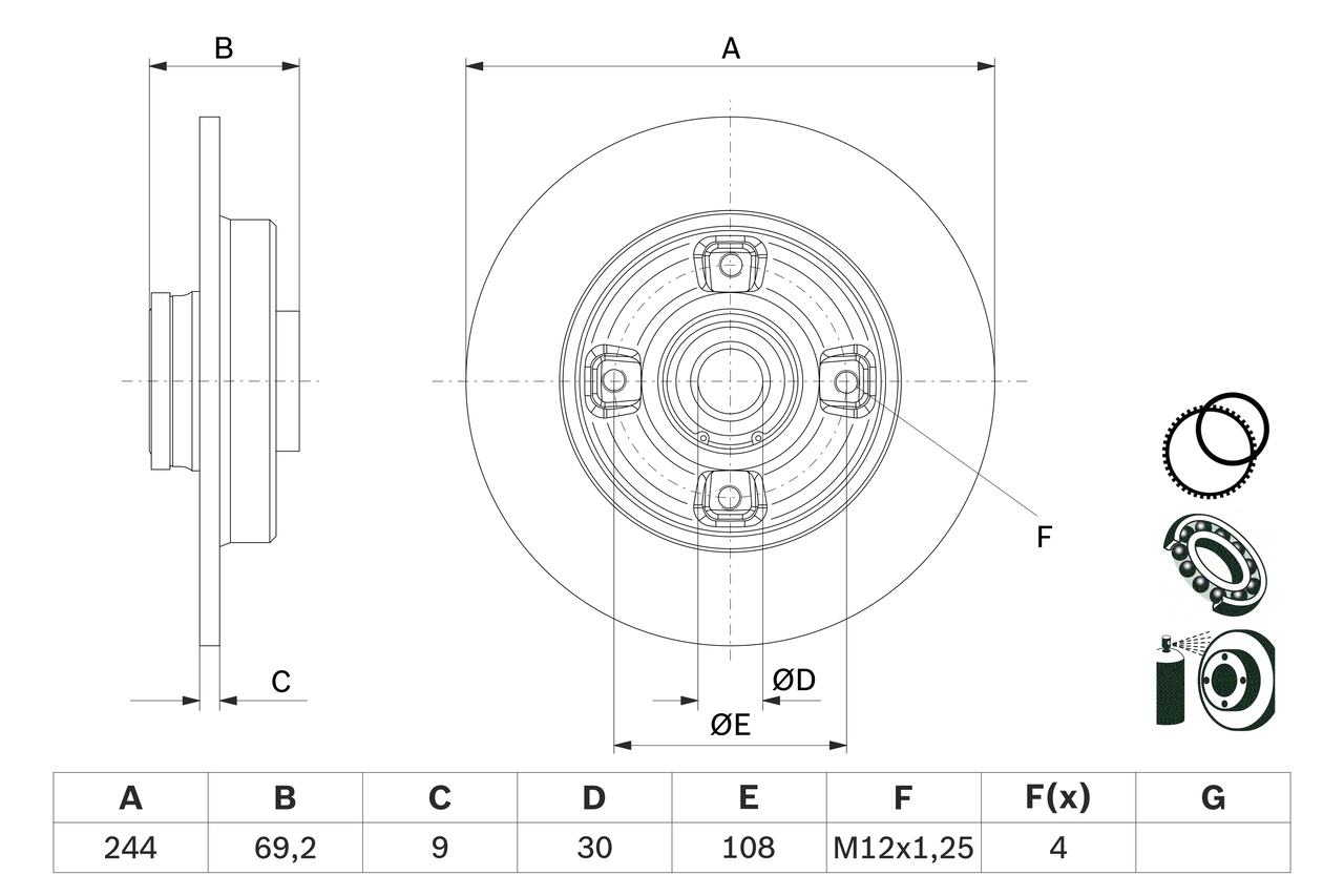 Disc frana