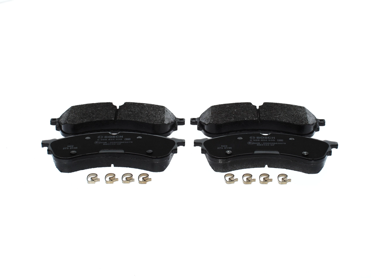 Set placute frana