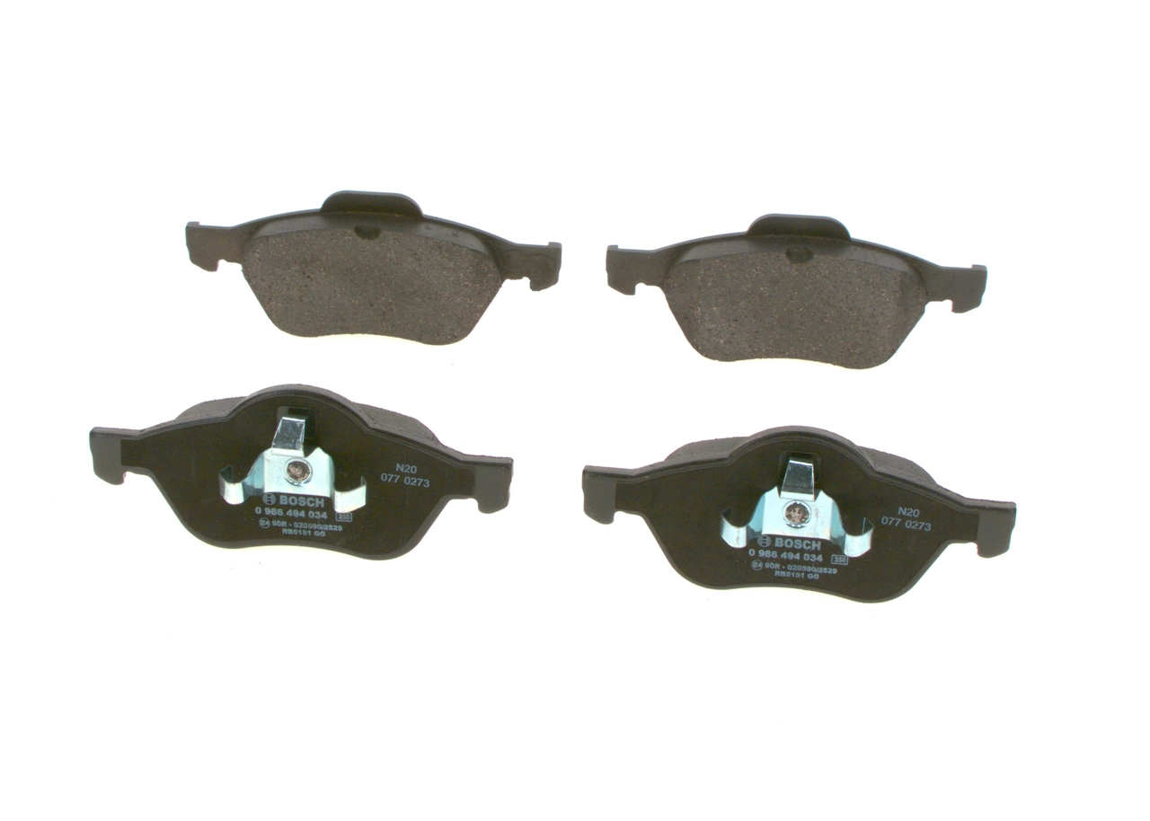 Set placute frana