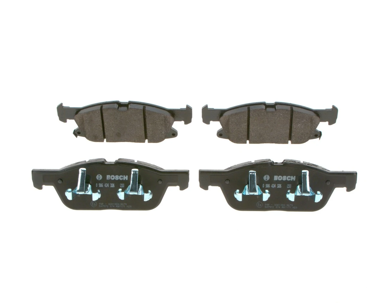 Set placute frana