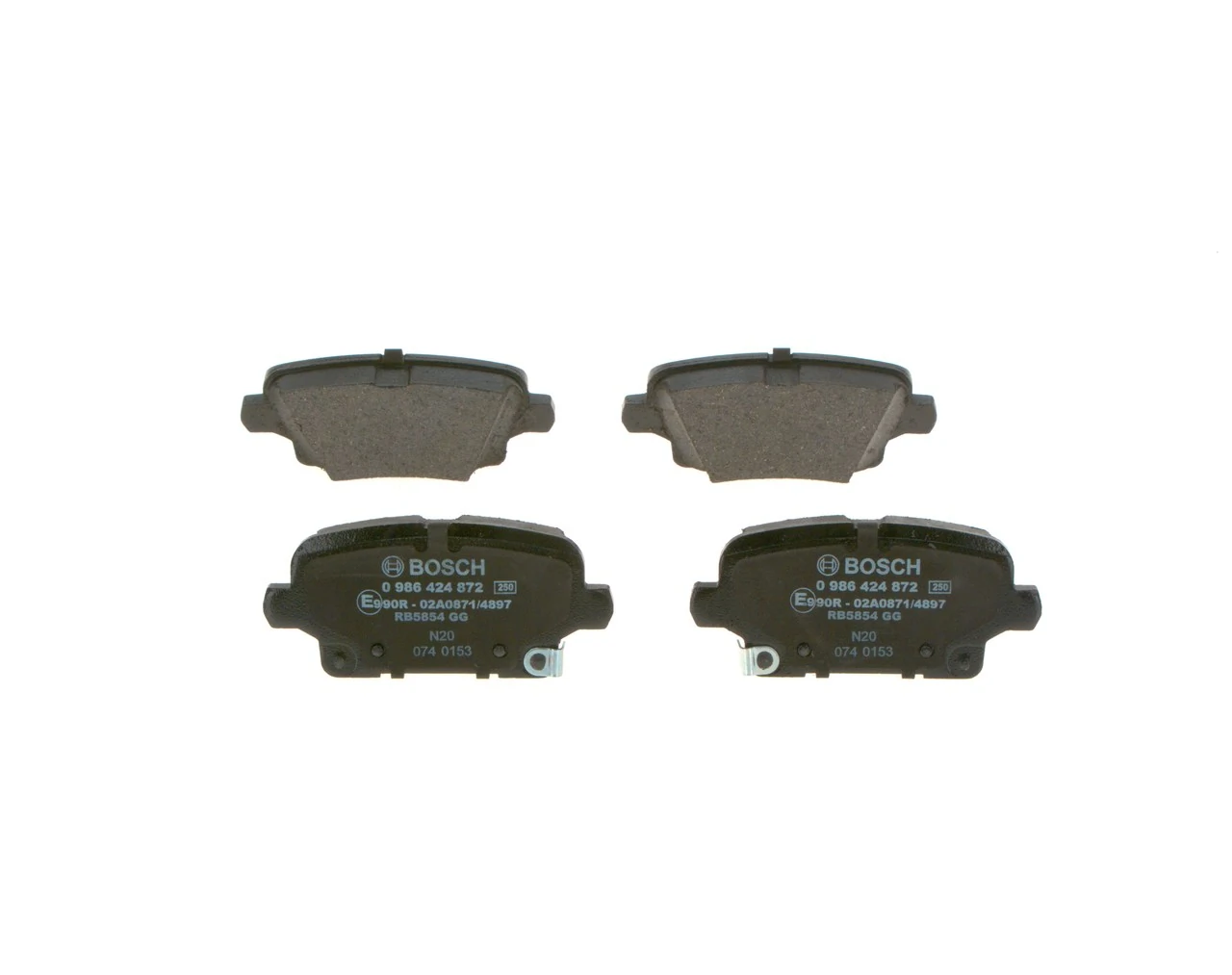 Set placute frana