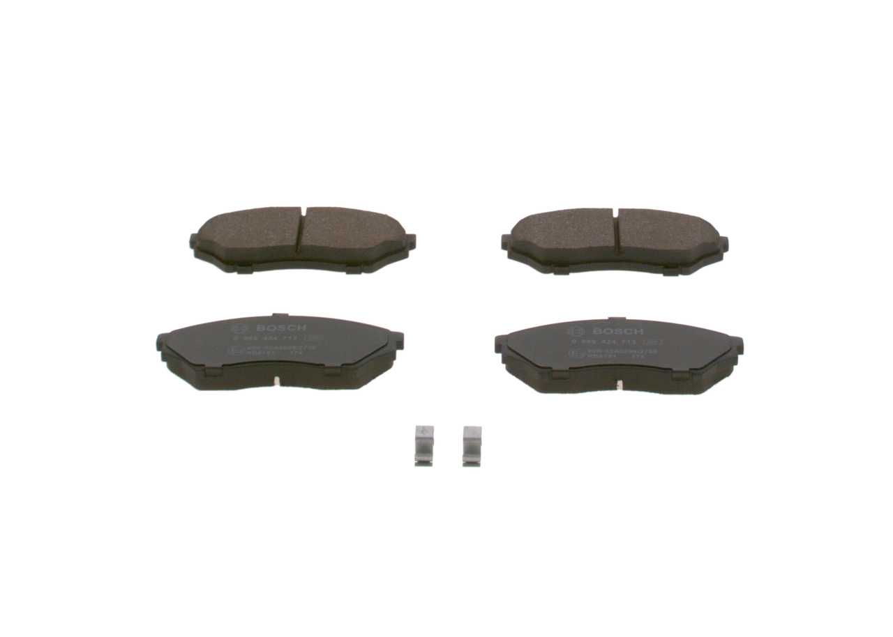 Set placute frana