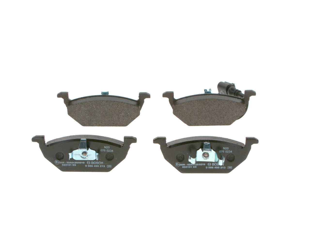Set placute frana