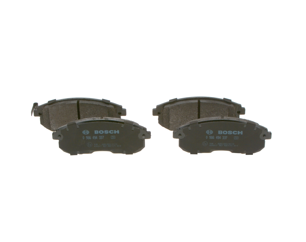 Set placute frana