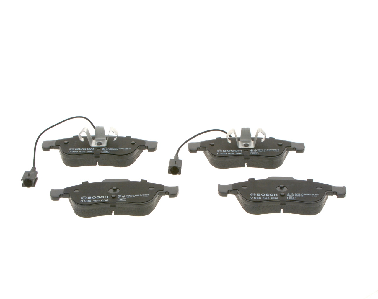 Set placute frana
