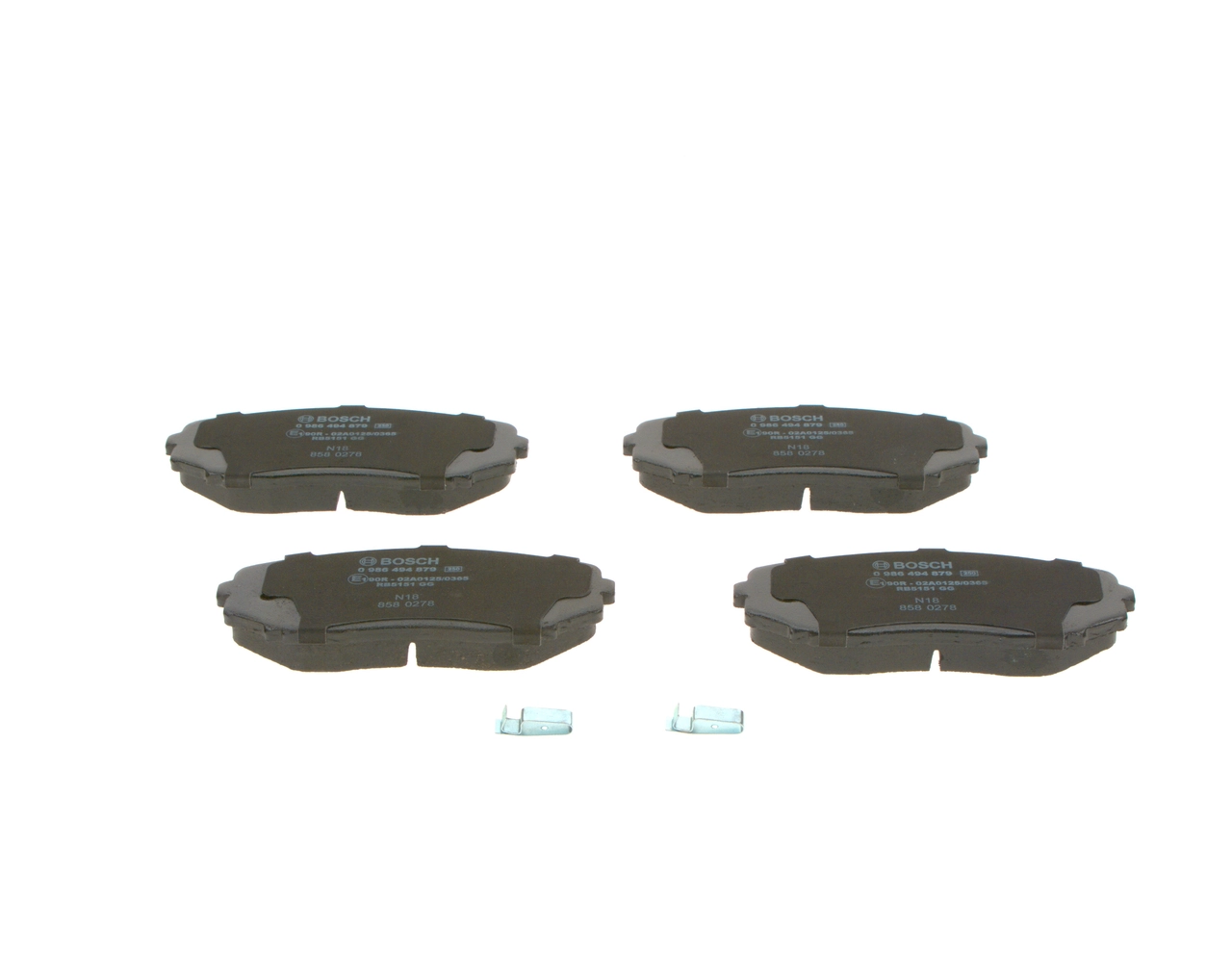 Set placute frana