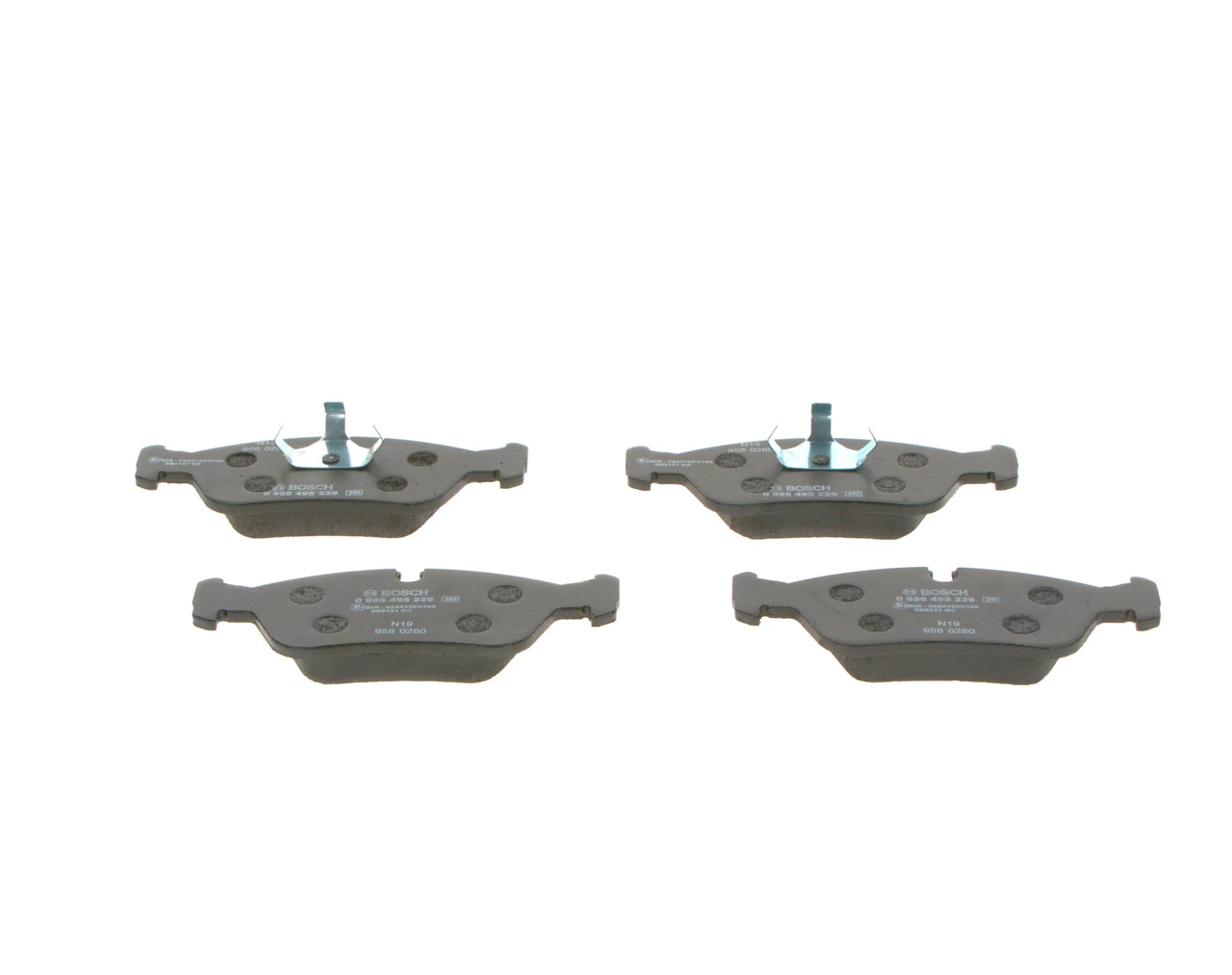 Set placute frana