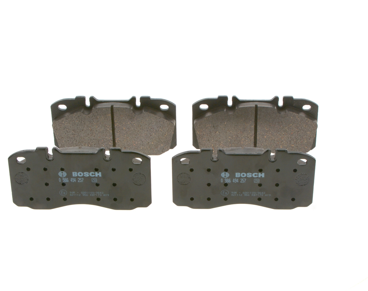 Set placute frana