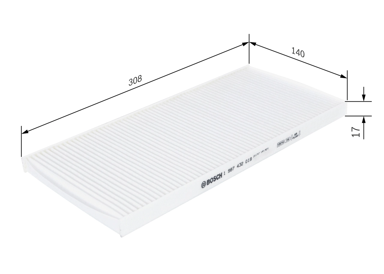 Filtru, aer habitaclu