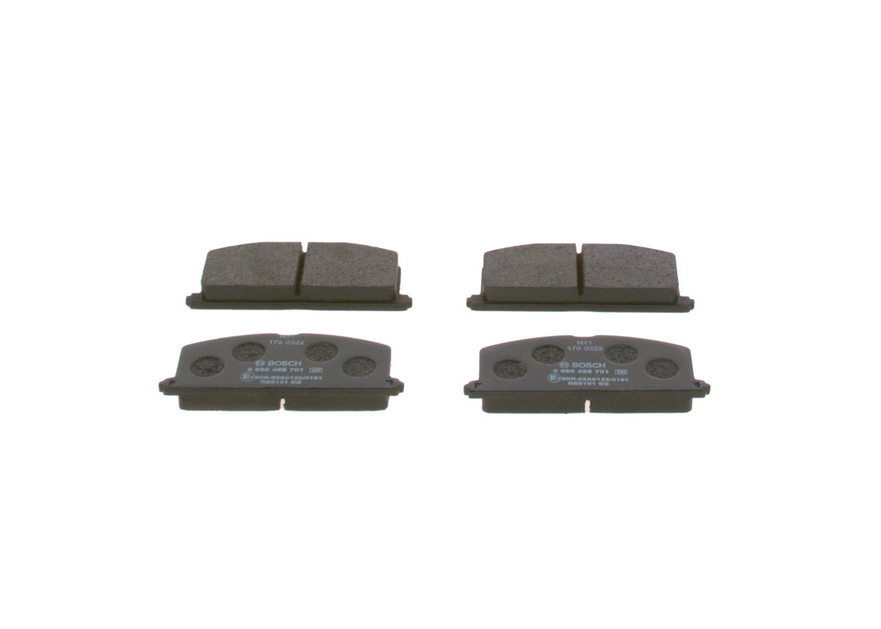 Set placute frana