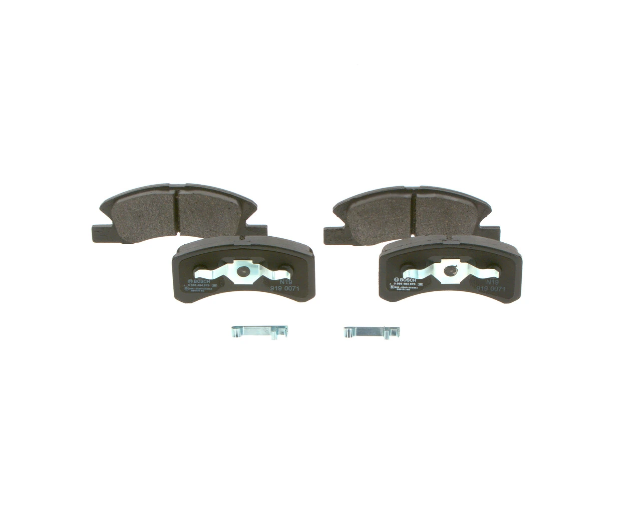 Set placute frana