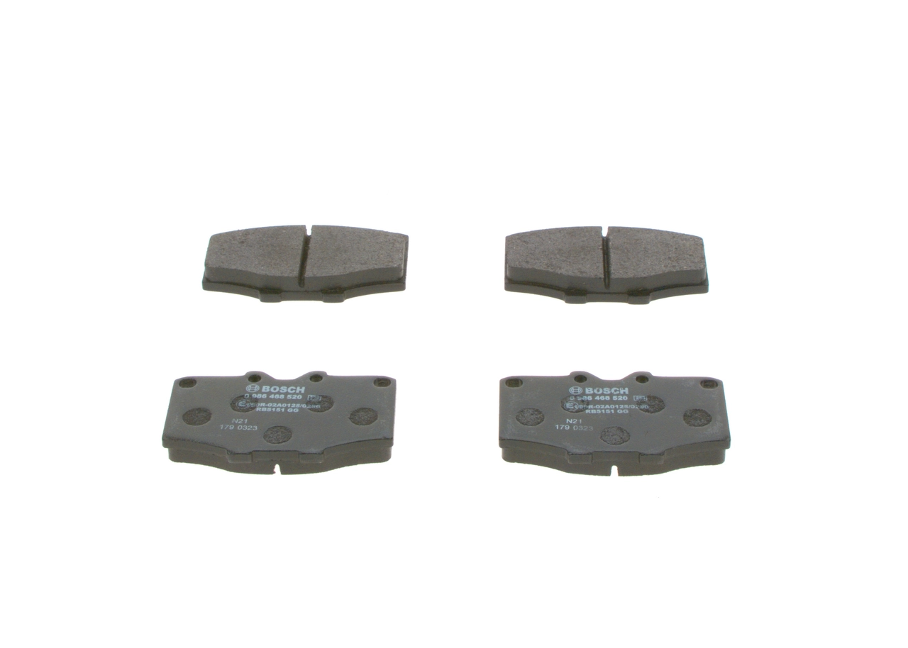 Set placute frana