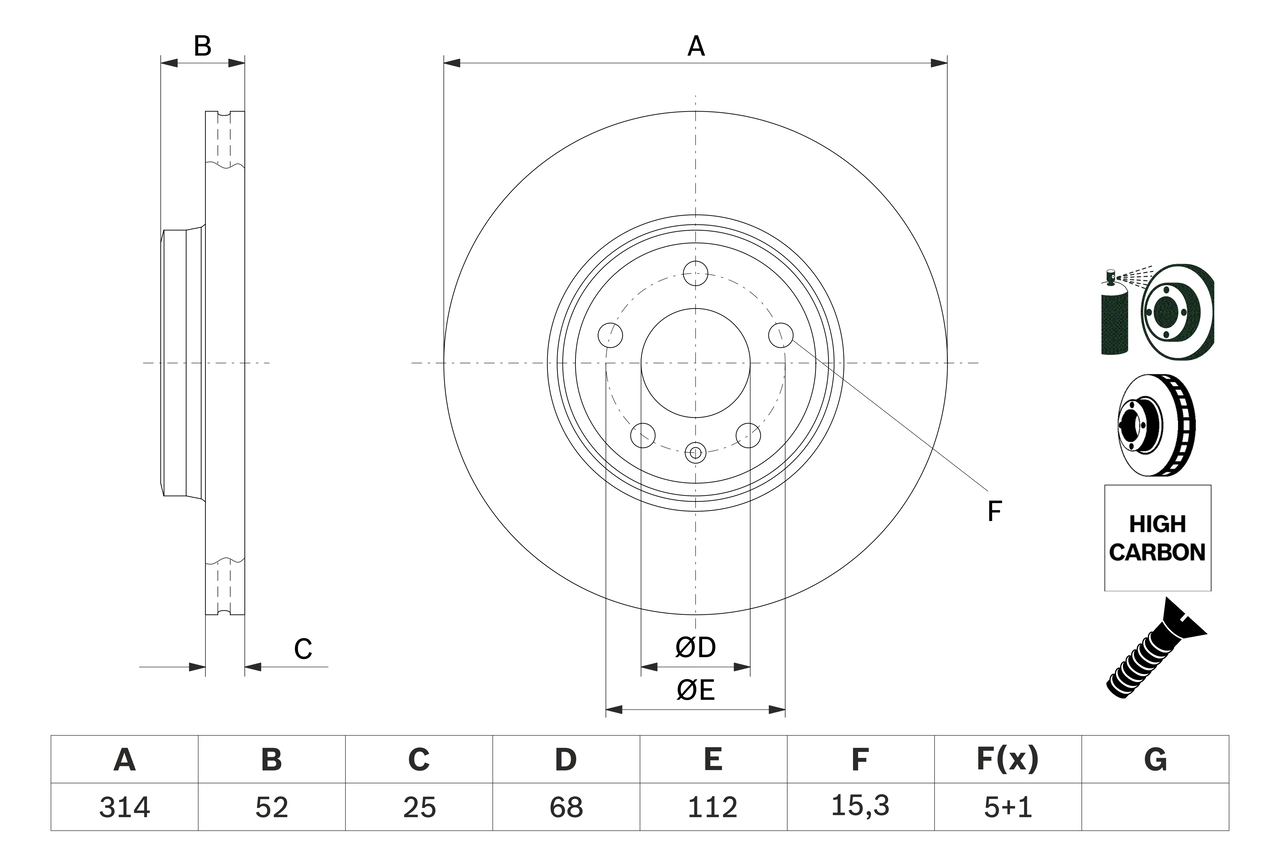 Disc frana