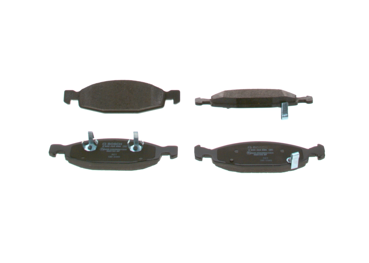 Set placute frana