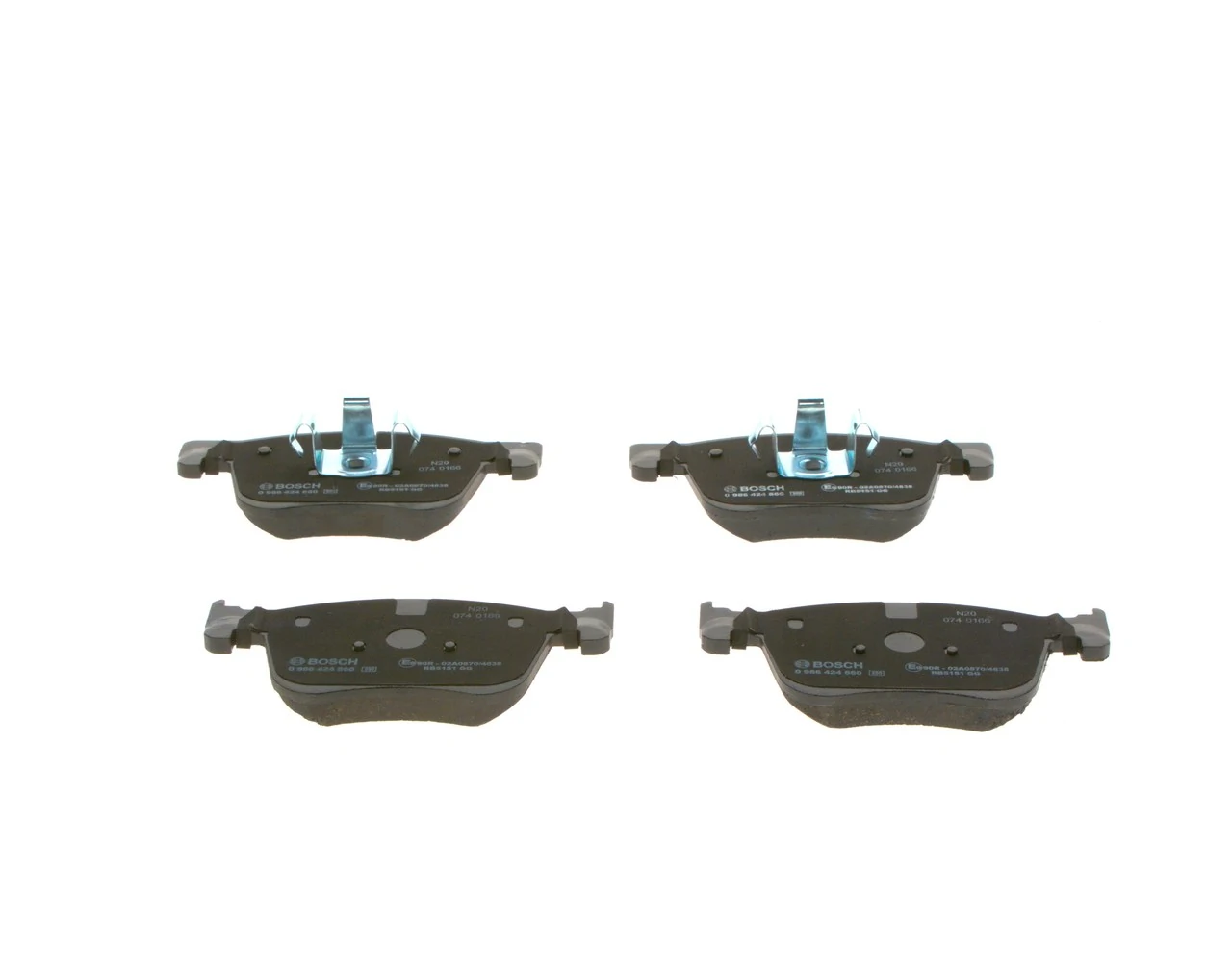 Set placute frana