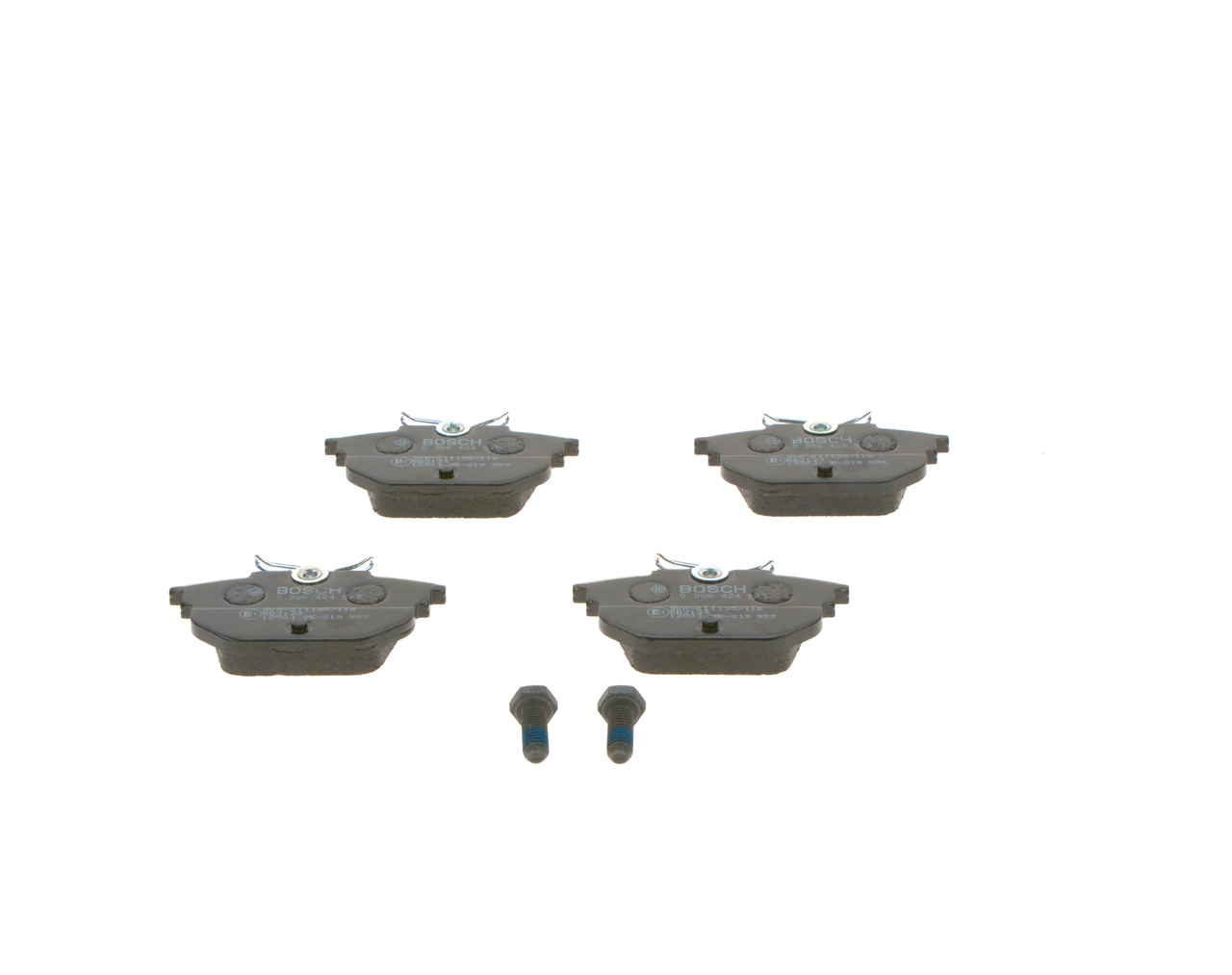 Set placute frana