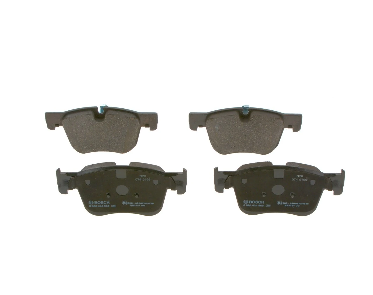 Set placute frana