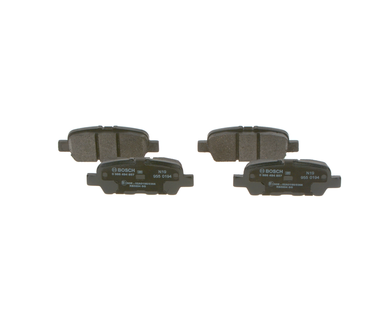 Set placute frana