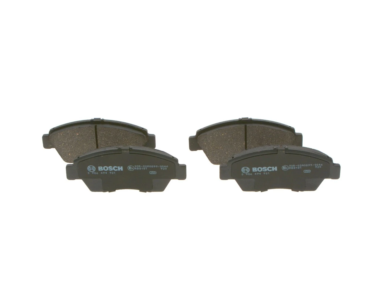 Set placute frana