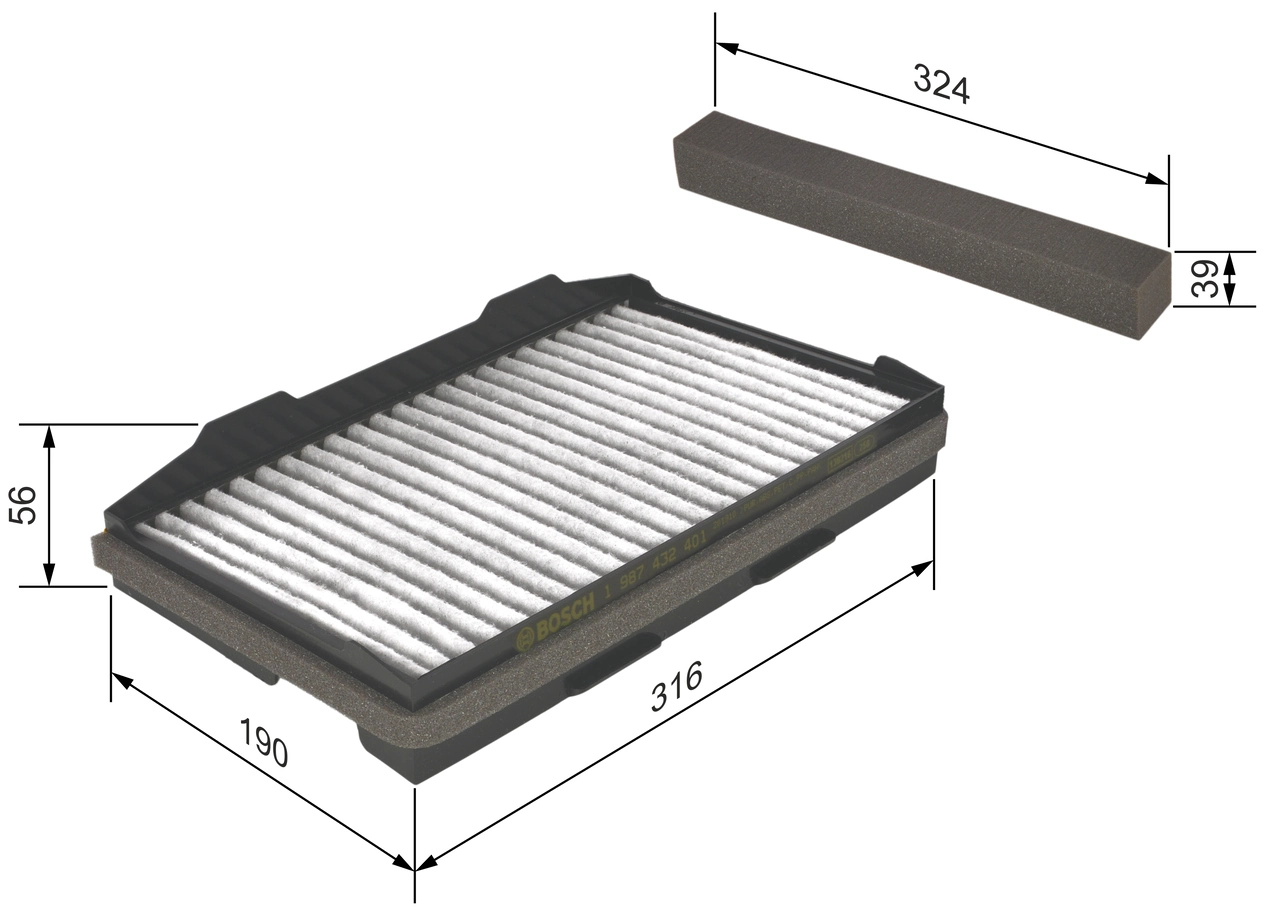 Filtru aer habitaclu