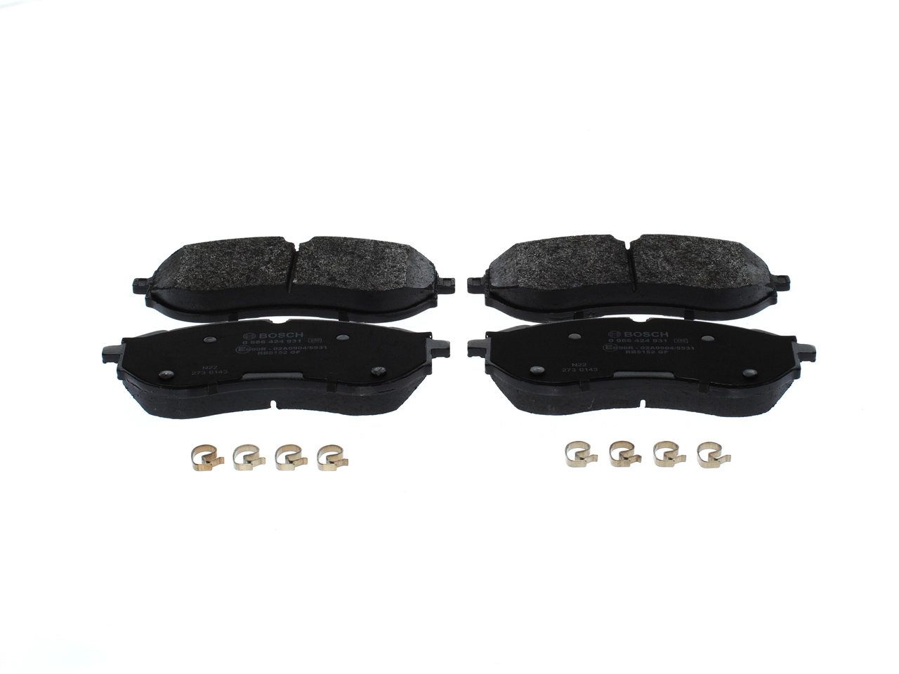 Set placute frana