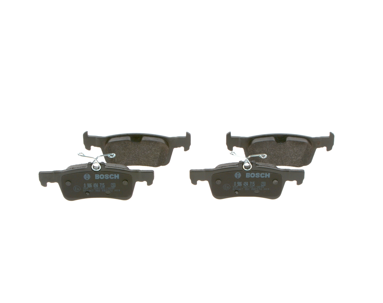 Set placute frana