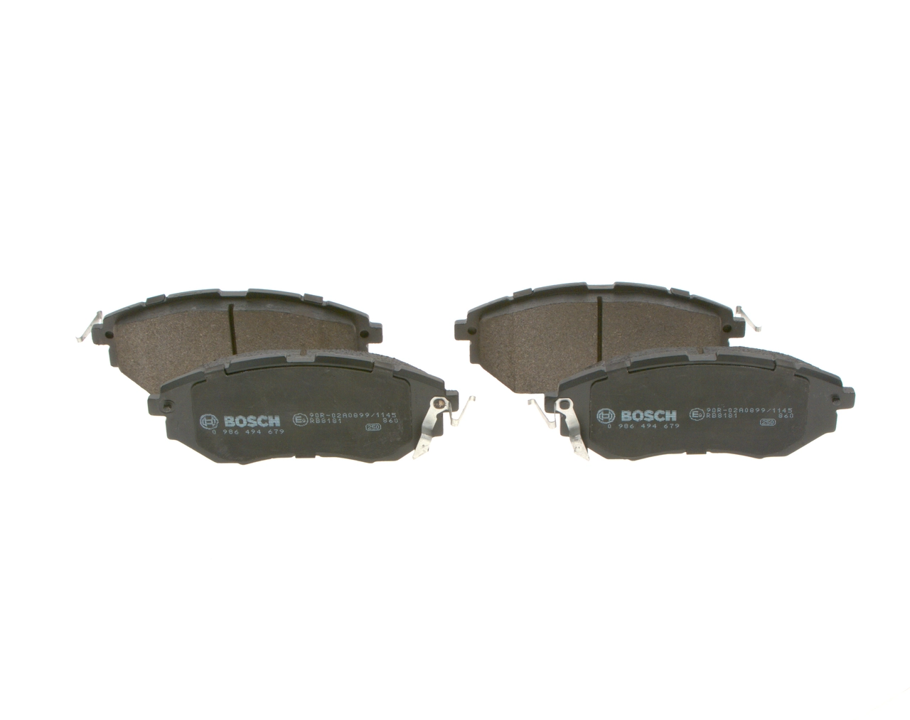 Set placute frana