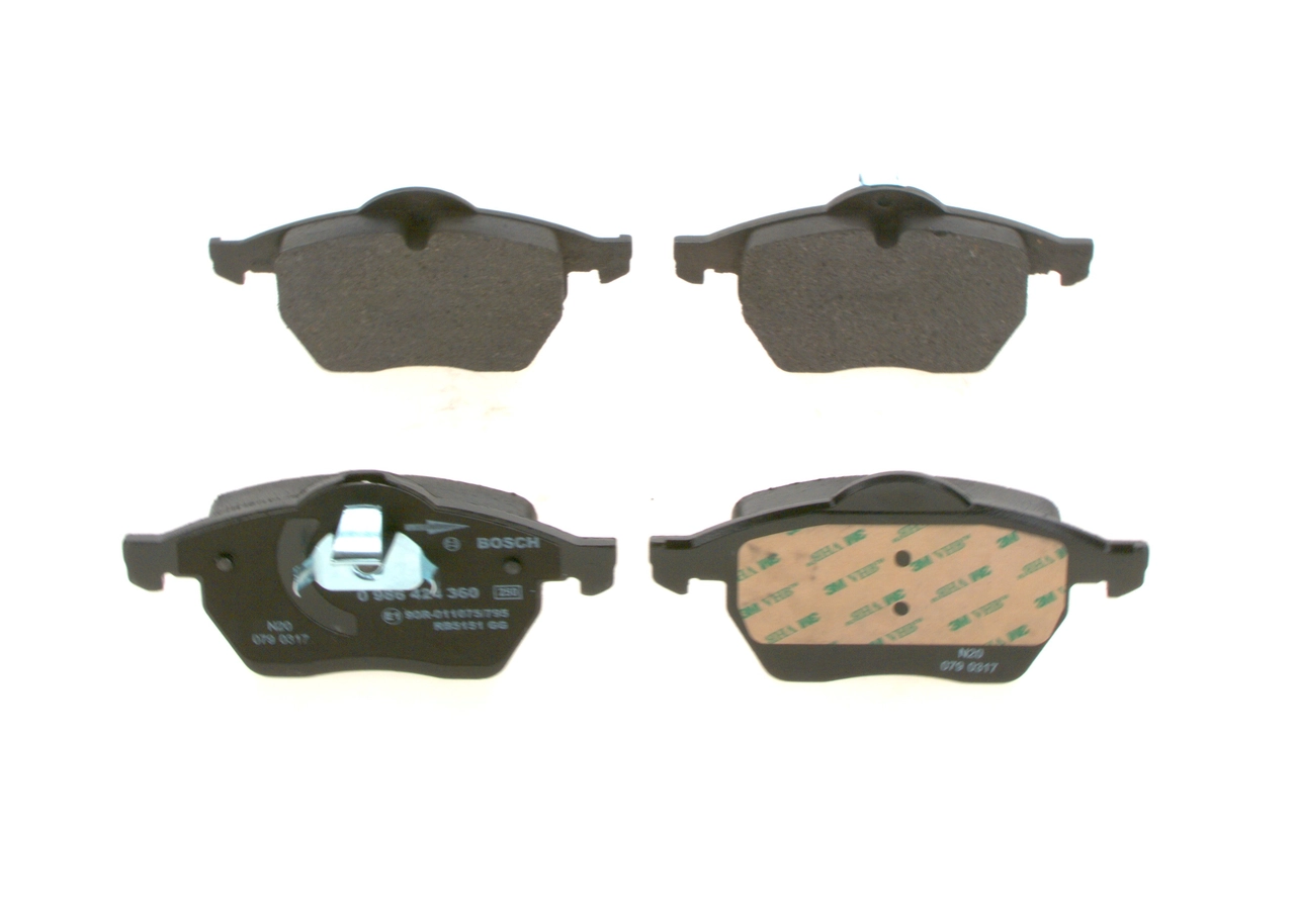 Set placute frana