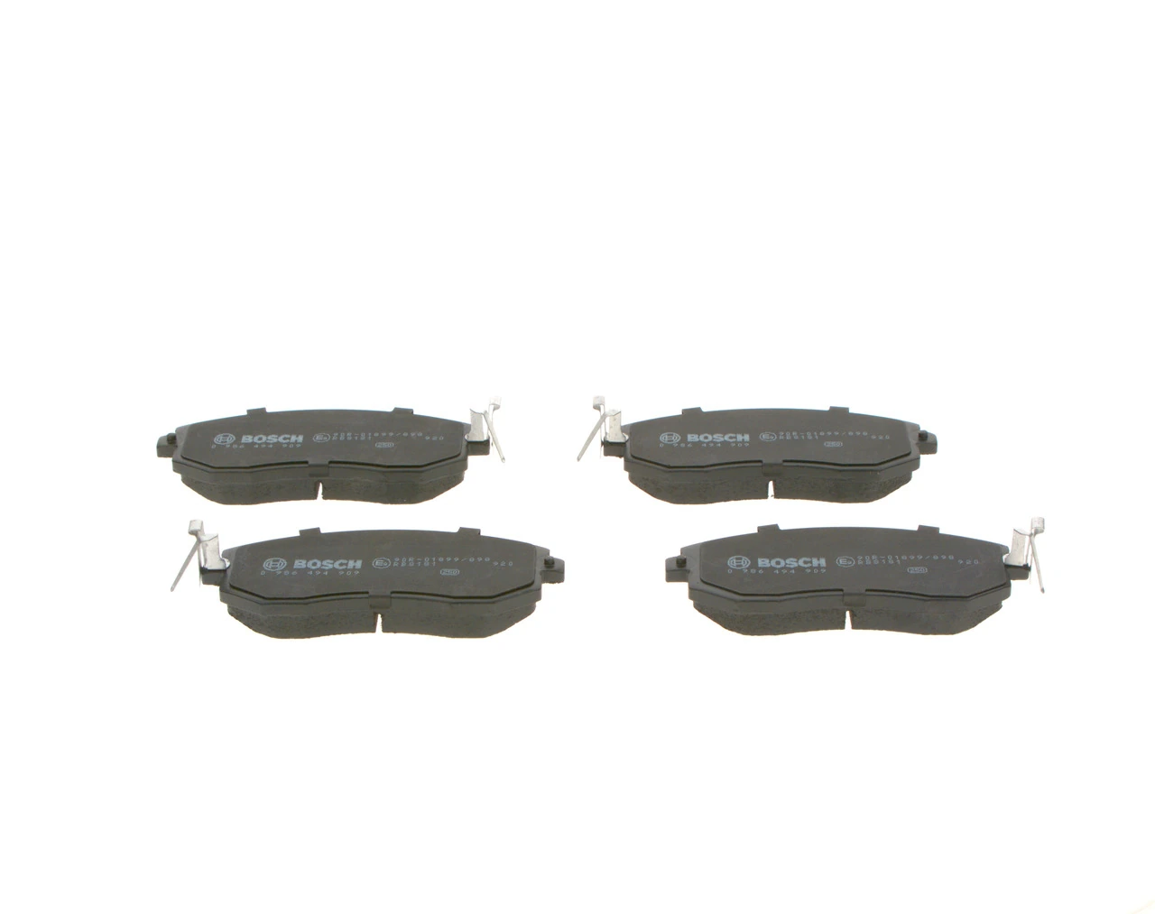 Set placute frana