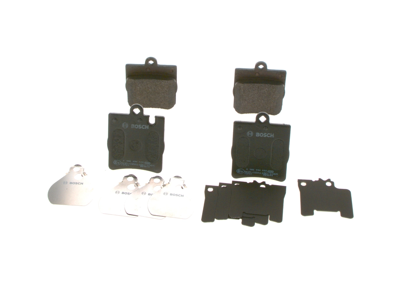 Set placute frana