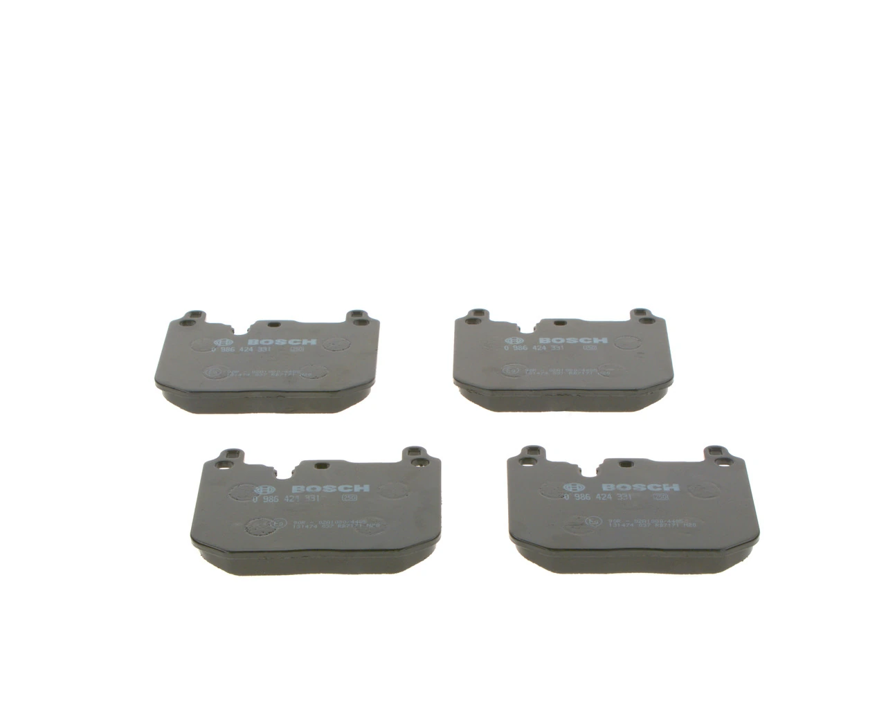 Set placute frana