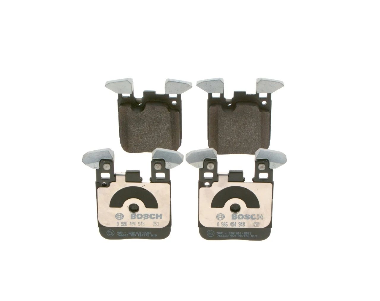 Set placute frana