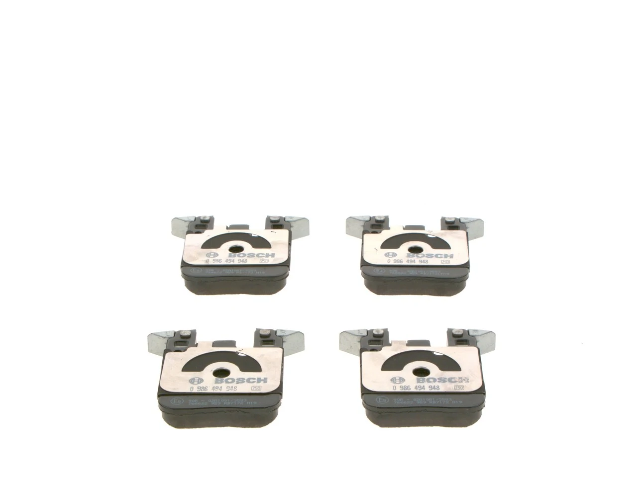 Set placute frana