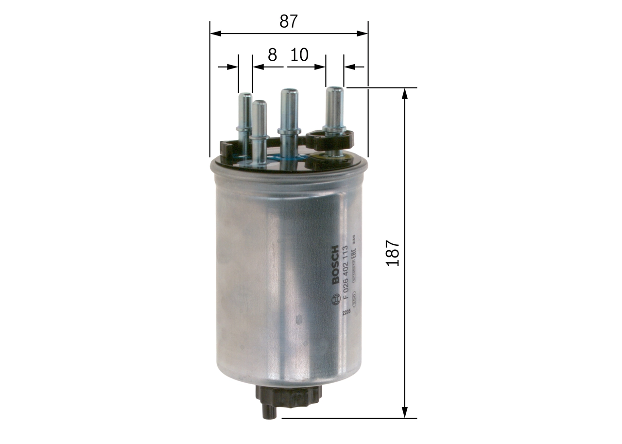 Filtru combustibil