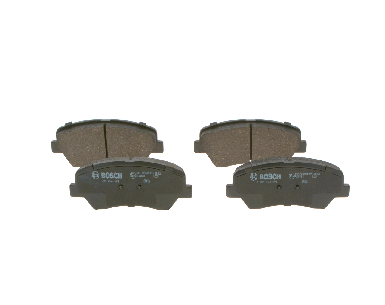 Set placute frana