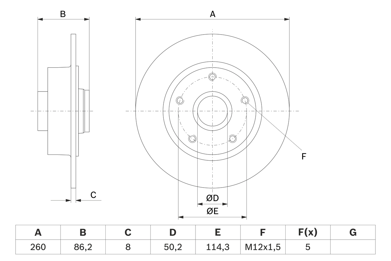 Disc frana