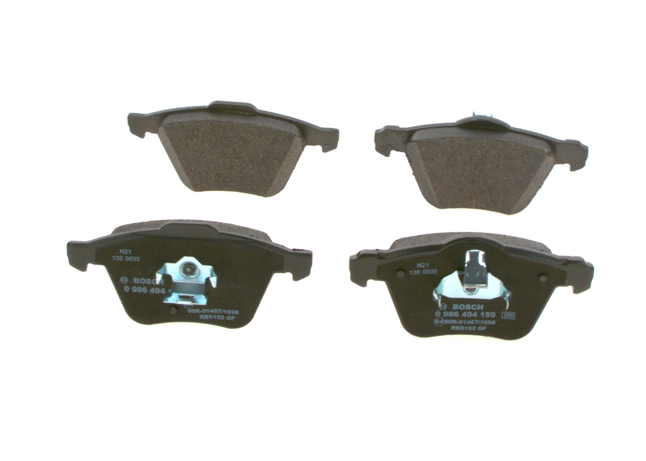 Set placute frana