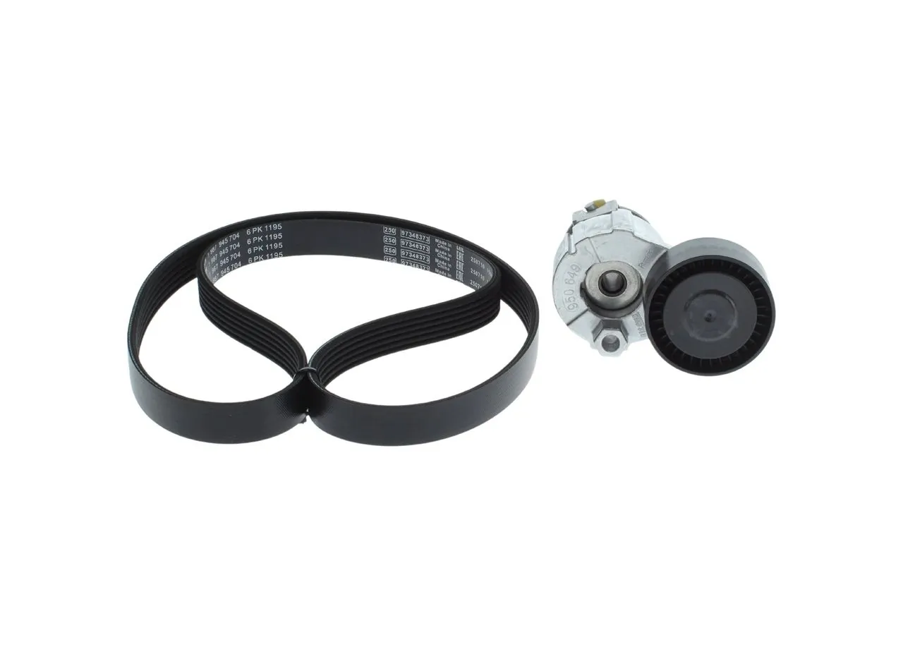 Set curea trapezoidale cu nervuri BOSCH 1987600708