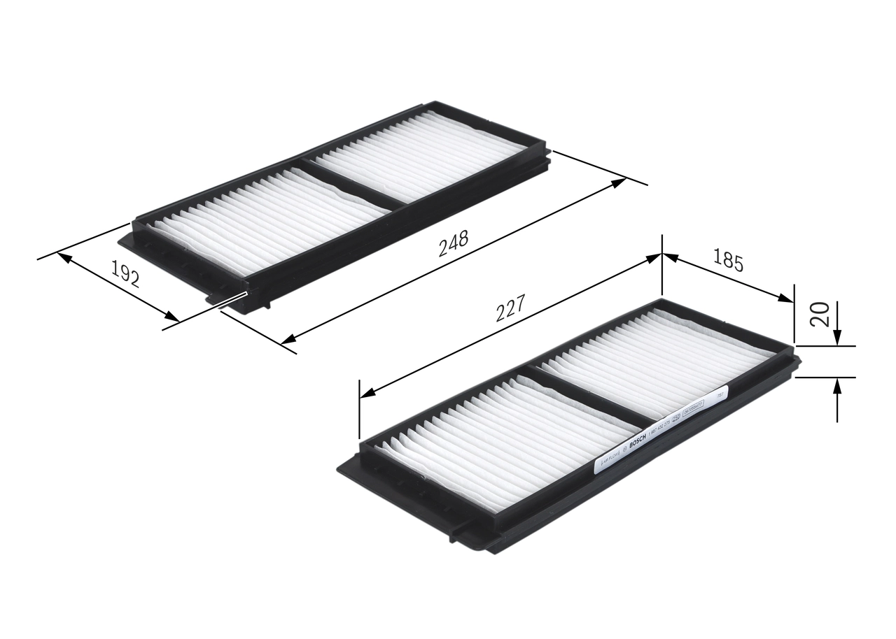 Filtru aer habitaclu