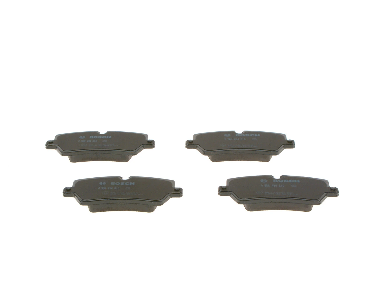 Set placute frana