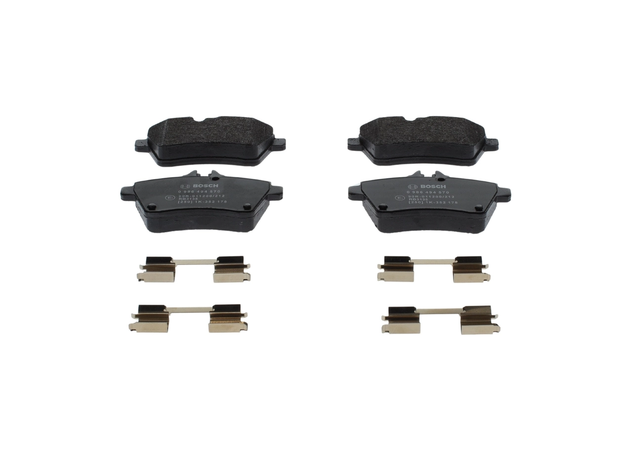 Set placute frana