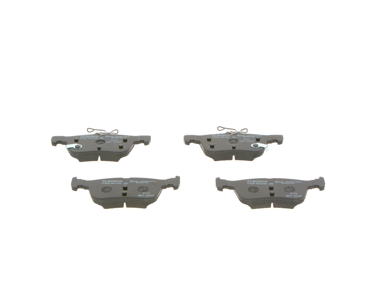 Set placute frana