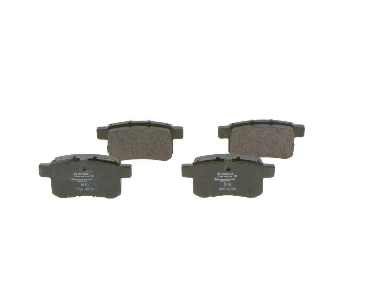 Set placute frana