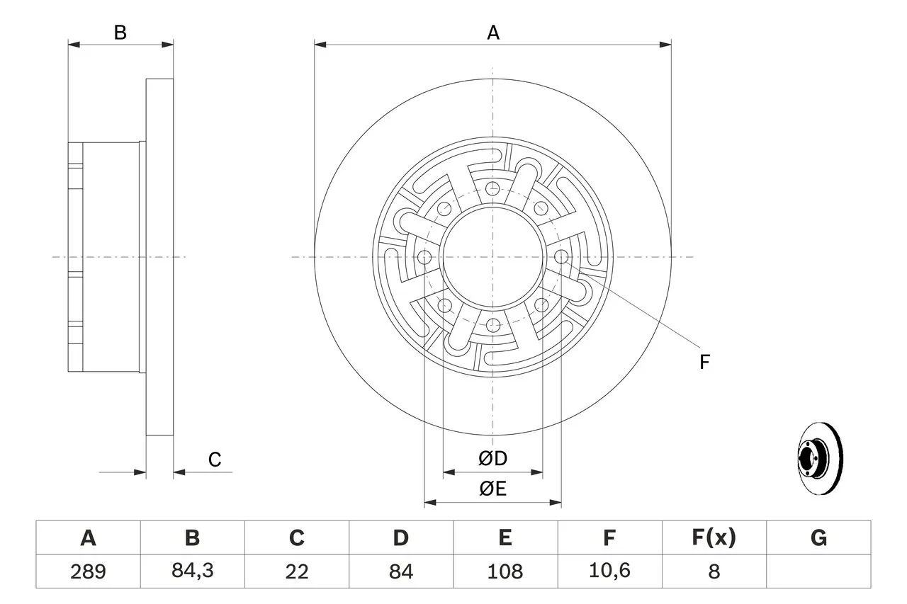 Disc frana