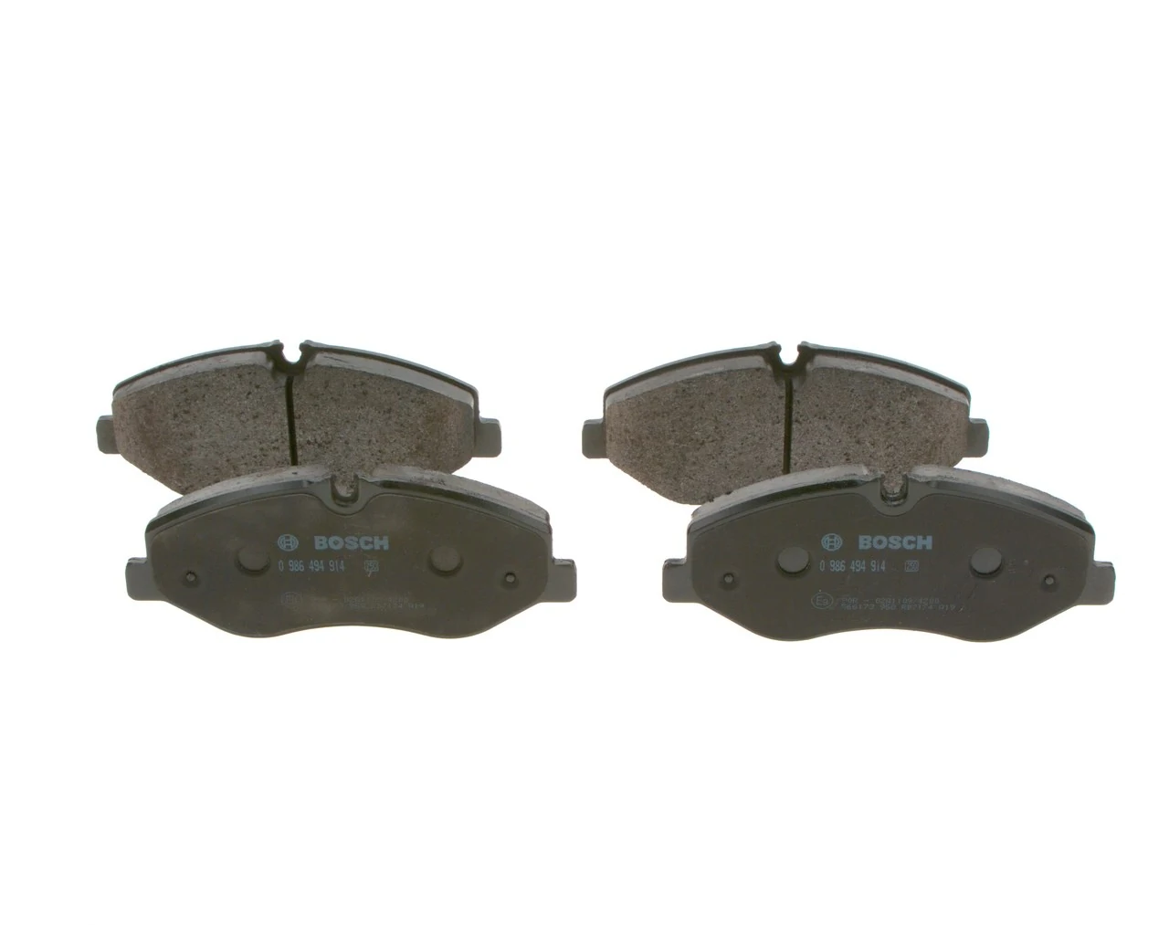 Set placute frana