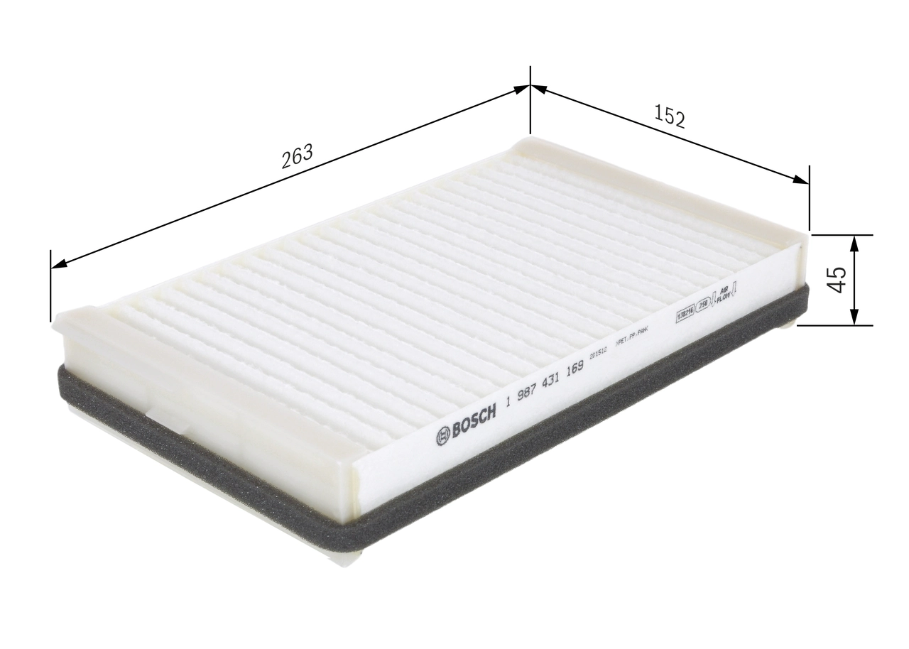 Filtru aer habitaclu