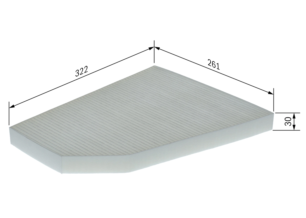 Filtru aer habitaclu