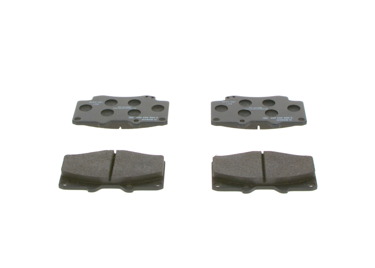 Set placute frana
