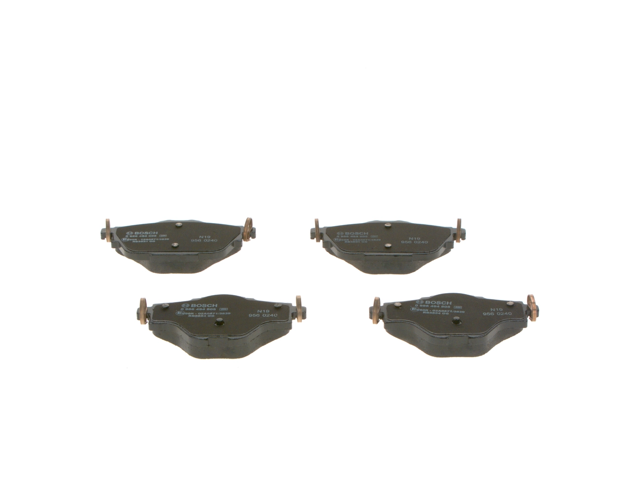 Set placute frana